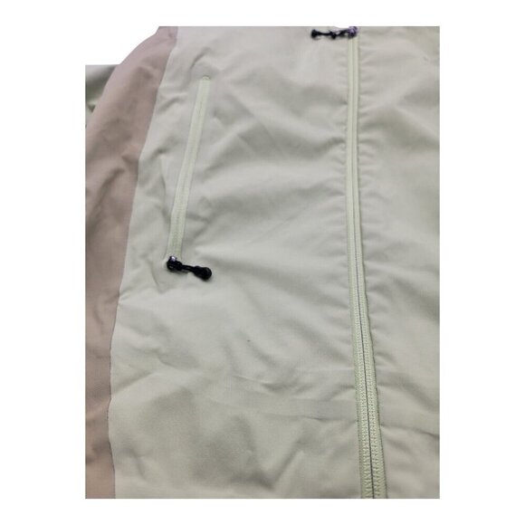 Patagonia Jacket Women M Green Figure 4 Camping Hiking Windbreaker Gorpcore - Picture 3 of 11